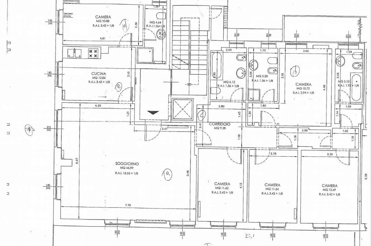 Attico in Vendita a Bergamo Via Angelo Maj