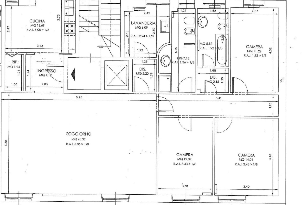 Attico in Vendita a Bergamo Via Angelo Maj