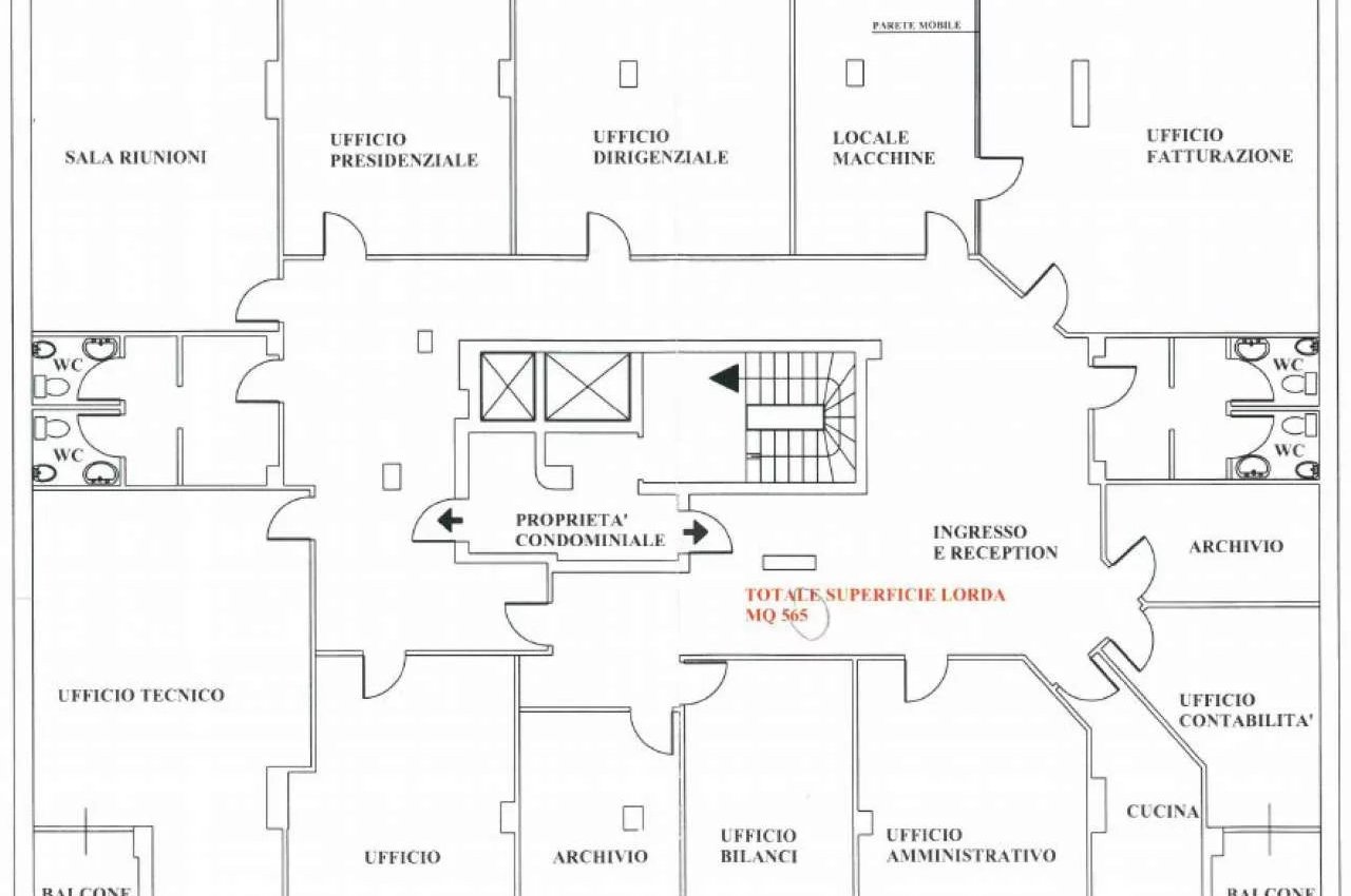 Ufficio in Vendita a Bergamo Via Verdi