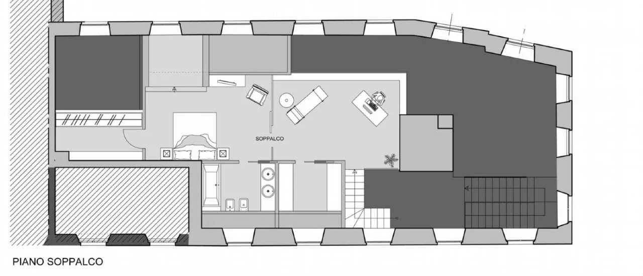 Attico in Vendita a Bergamo Via Pradello