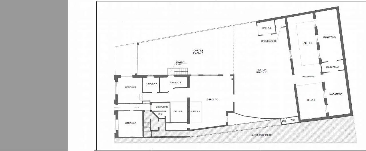 Locale Commerciale in Vendita a Bergamo Via Ghislandi