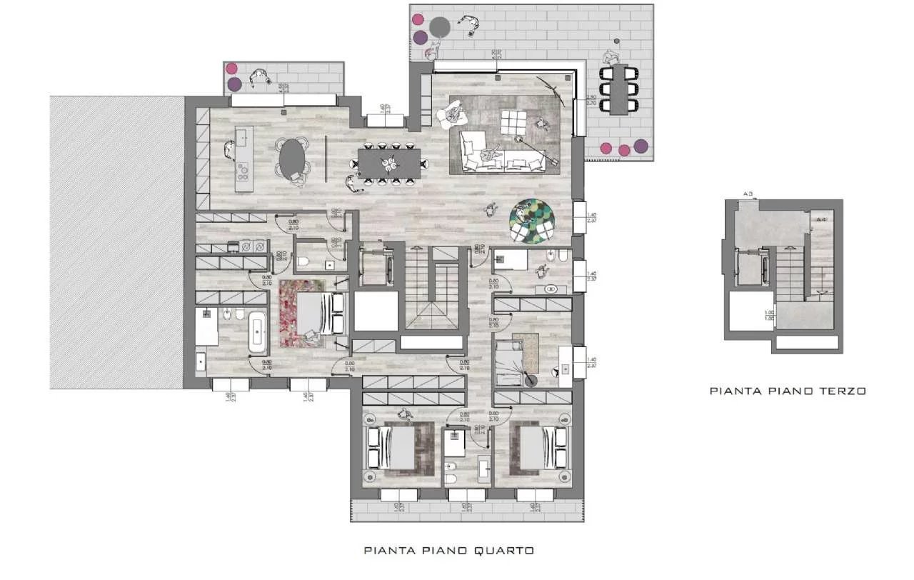 Multilocale in Vendita a Bergamo Viale Vittorio Emanuele II