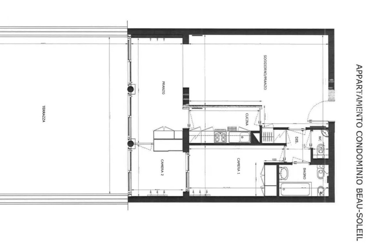 Trilocale in Vendita a  Splendido trilocale con piscina