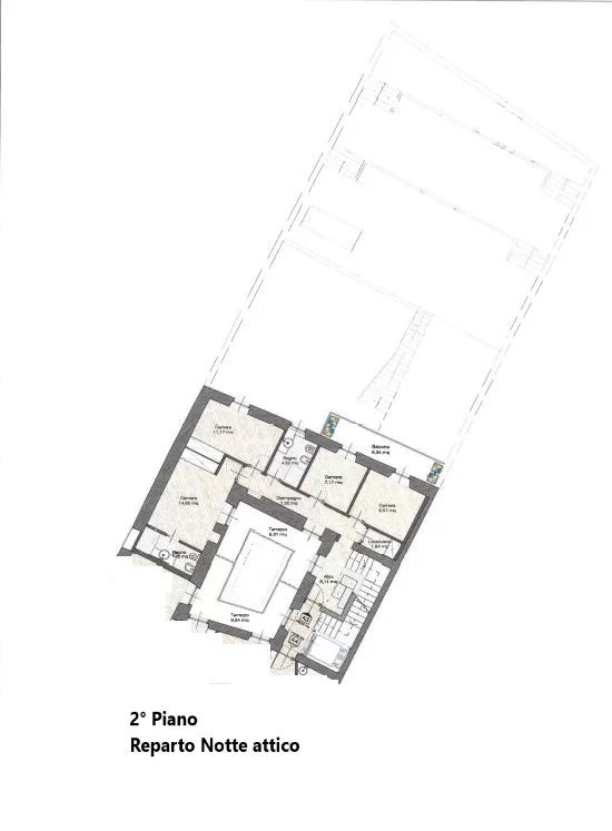 Attico in Vendita a Bergamo Centro Storico Attico su due livelli