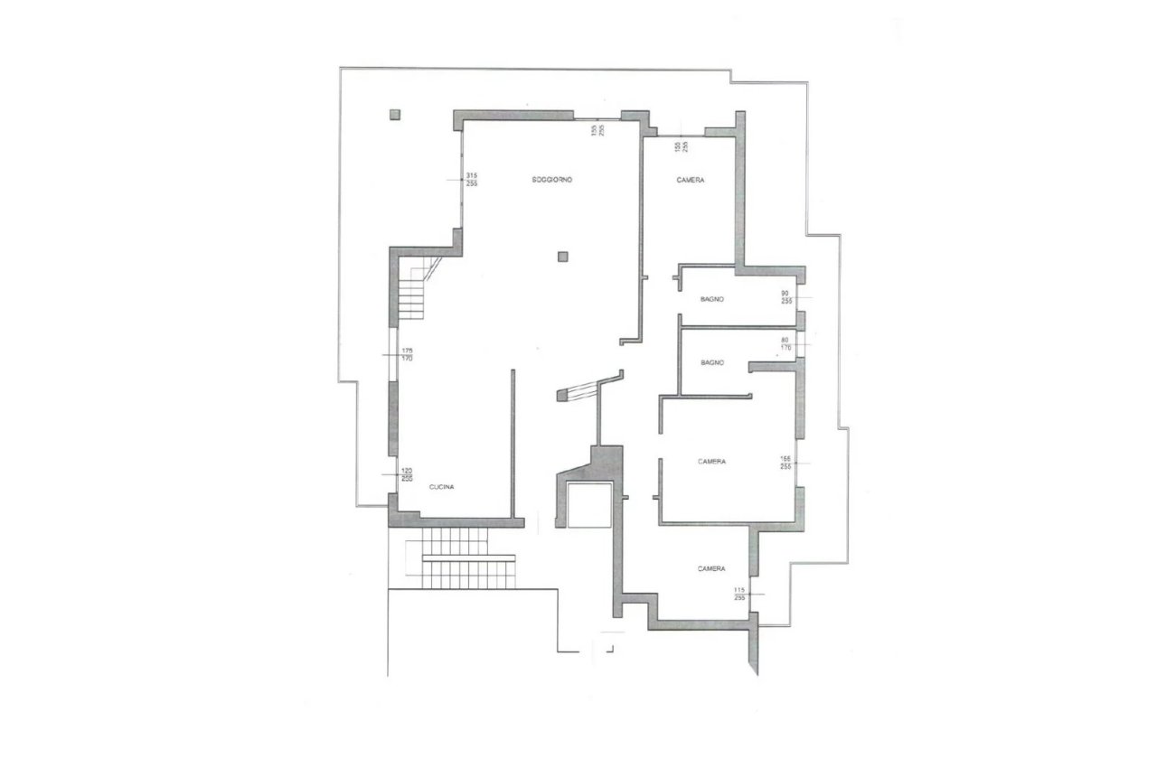 Attico in Vendita a Bergamo Ultimo piano spettacolare vista CittÃ  Alta